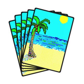 Poker Cards - Windows 95 Solitaire Style