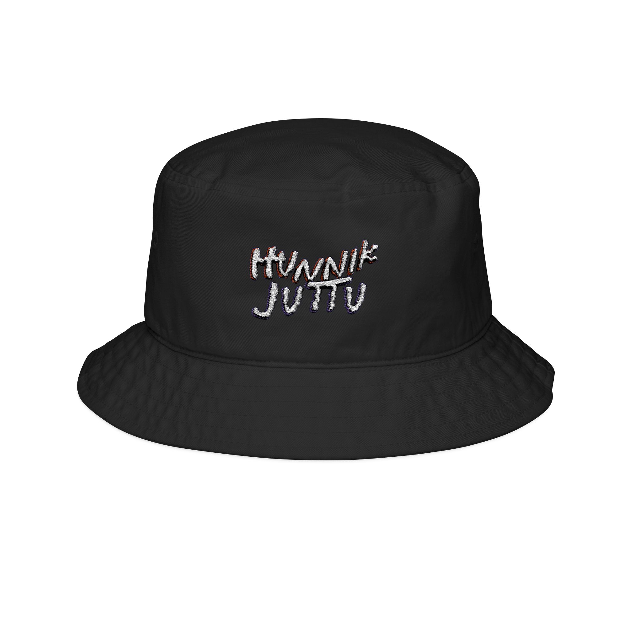 Hunnik Juttu podcast Bucket Hat 🧵 (tikitud) - Image 2