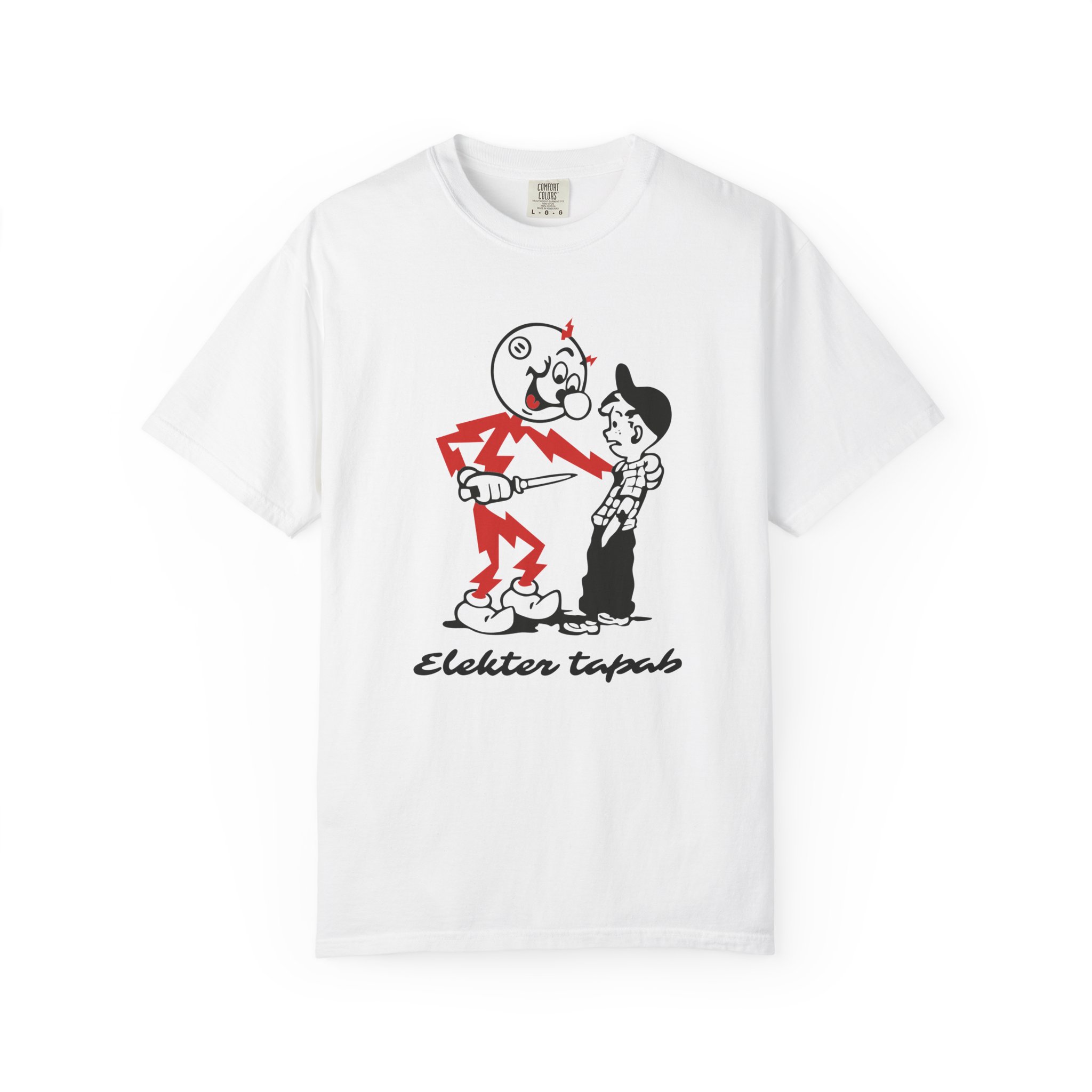 Elekter tapab T-särk